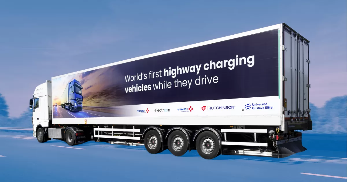 França testa rodovia elétrica que recarrega carros em movimento na A10