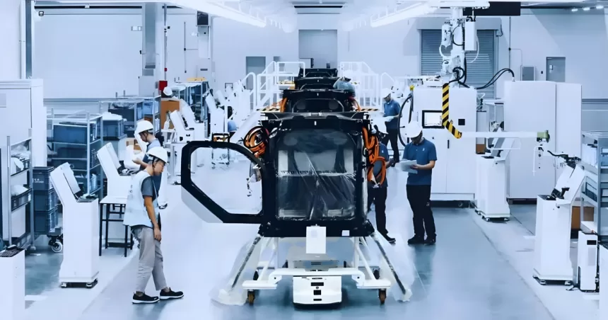 Xpeng inaugura linha de produção do primeiro carro voador