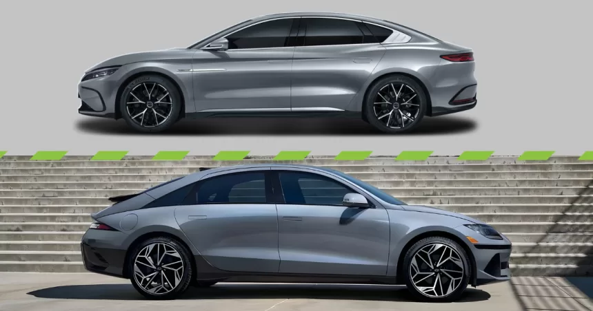 Hyundai Ioniq 6 vs BYD Han EV